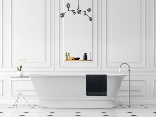 Cambridge TitanCast Freestanding Bath 1740mm - Satin Silk White