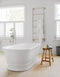 Cambridge TitanCast Freestanding Bath 1740mm - Satin Silk White