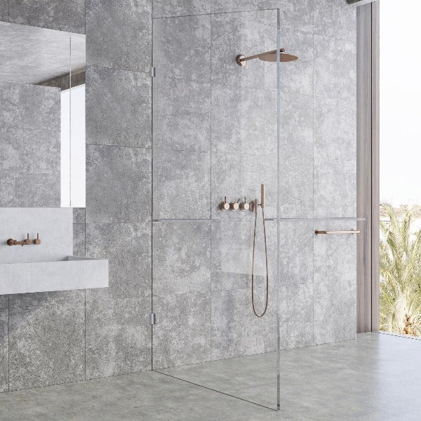 Tena Fixed Panel Shower Screen - 1200mm Wide