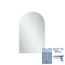 Ablaze Aspen Arch Polished Edge Mirror With Demister 500mm x 800mm