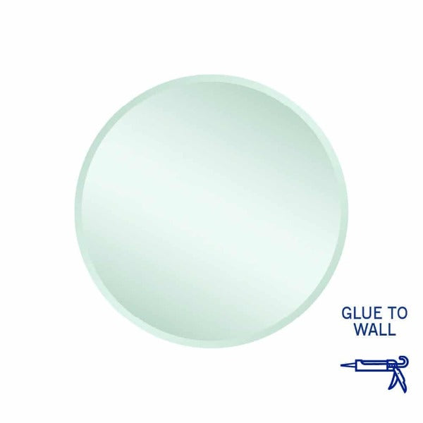 Ablaze Kent Round 18mm Bevel Edge Mirror 600mm Diameter