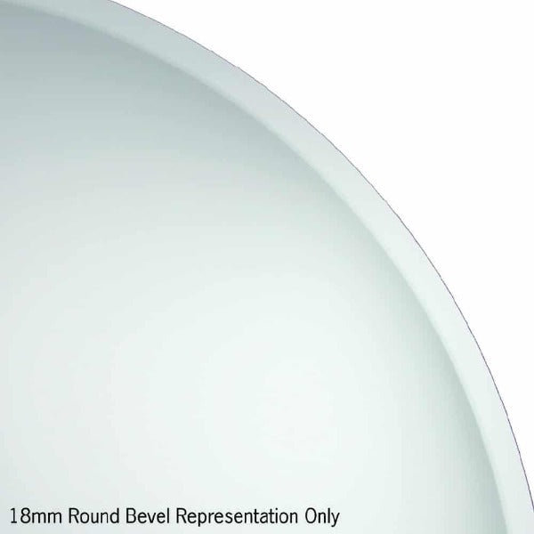 Ablaze Kent Round 18mm Bevel Edge Mirror 600mm Diameter