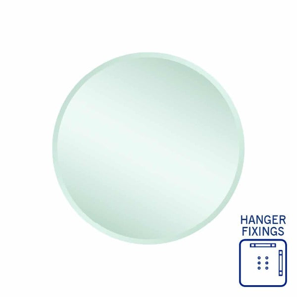 Ablaze Kent Round 18mm Bevel Edge Mirror 600mm Diameter