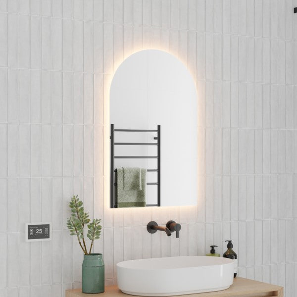 Thermogroup Ablaze Arch Premium Backlit Mirror with Demister 500mm x 800mm - AS500W