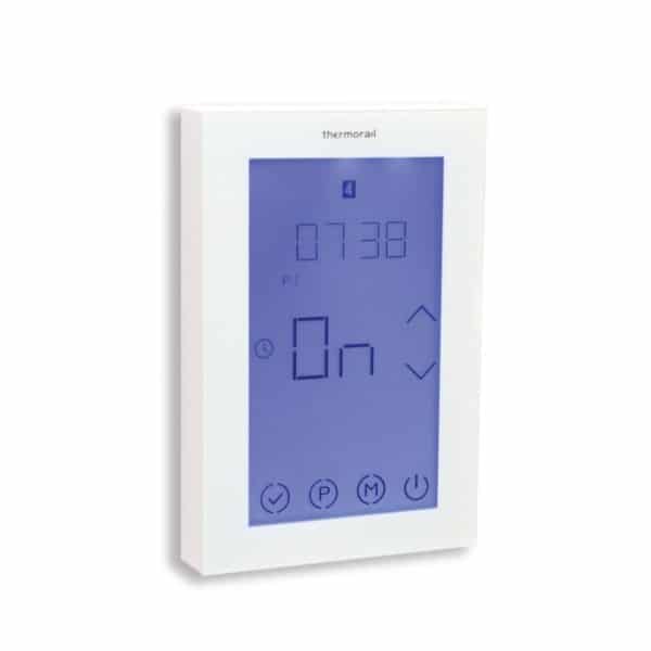 Thermorail Touch Screen 7 Day Timer, TRTS – Black & White