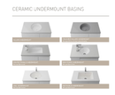 Timberline Victoria 1800mm Floor Standing Vanity, Double Bowl with Undercounter Basin