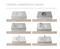 Timberline Victoria 1800mm Floor Standing Vanity, Double Bowl with Undercounter Basin