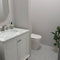 Turner Hastings Coventry 750mm Satin White Vanity, Marble Top