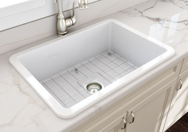 Turner Hastings Cuisine 68 x 48 Fireclay Single Sink - White