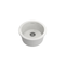 Turner Hastings Cuisine Round 47 Fireclay Single Sink - White