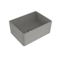 Turner Hastings Novi 60 x 46 Fireclay Single Butler Sink - Concrete Look