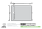 Universal Tile Tray 950 x 1230 Rear Channel