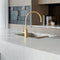 Phoenix Vivid Slimline Sink Mixer 220mm Gooseneck - Brushed Gold