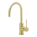 Phoenix Vivid Slimline Sink Mixer 160mm Gooseneck - Brushed Gold