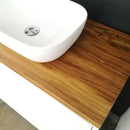 FABF Alia 1500mm Matte White Vanity Unit with Caesarstone or Timber Top // Add Basin/s
