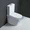 Johnson Suisse Venezia Raised Comfort Height, Rimless Back To Wall Toilet Suite