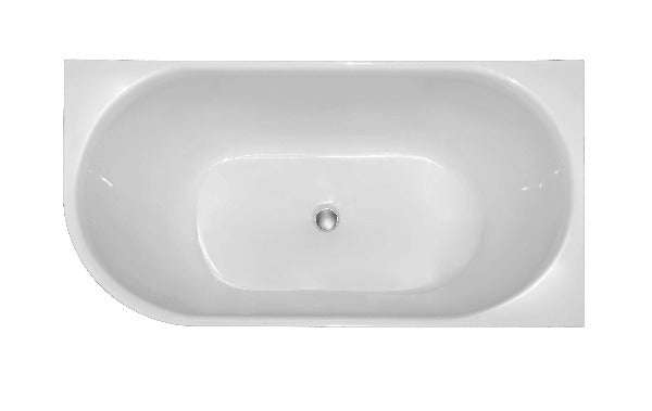 Versa 1700mm Corner Freestanding Bath - Right Hand