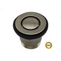 Pop Down Bath Waste 40mm with Overflow Brushed Nickel 21812.06