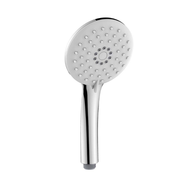 Collis Willow Round Full Combination Shower Set - Chrome & White