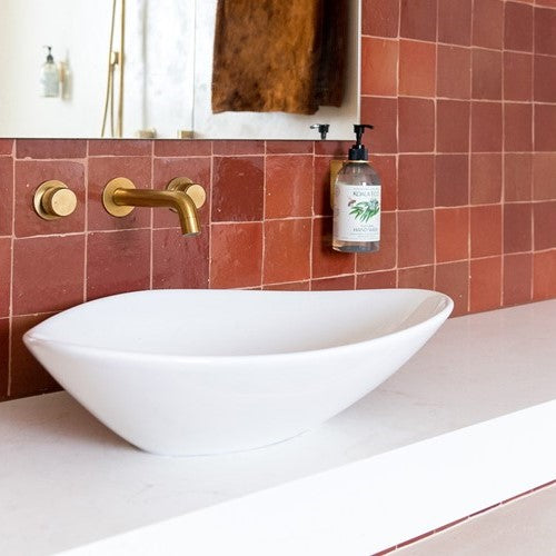 ADP Fiore Above Counter Basin - White Gloss