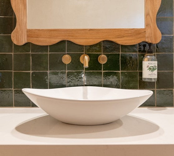ADP Fiore Above Counter Basin - White Gloss