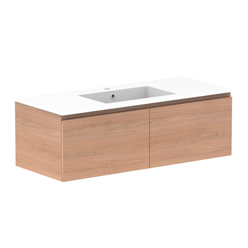 Glacier Lite All-Drawer Slim 1200mm, CastMarble Top, Bowl Options