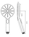 Bakara Round Mini Combo Shower Set