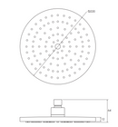 Bakara Round Curved Full Combo Shower Set