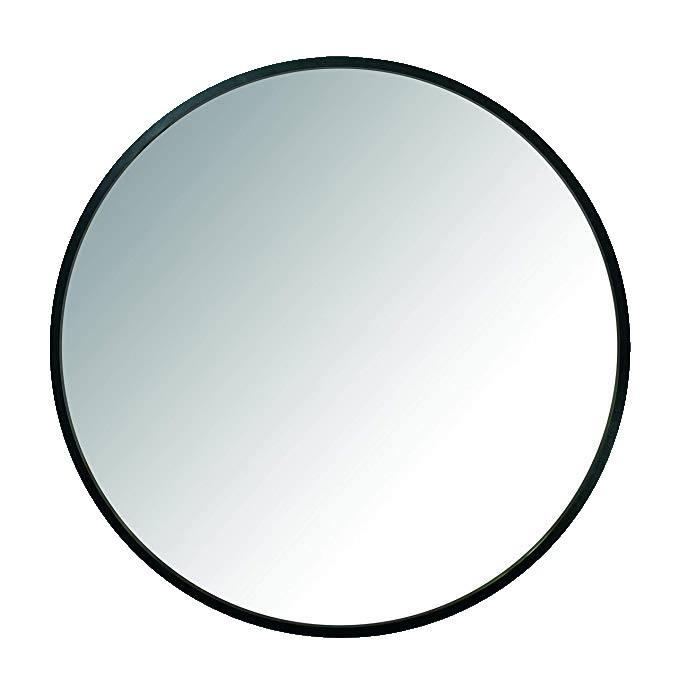 Innova Round Mirror - Black