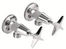 Henty Washing Machine Stops (Pair), Chrome