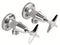 Henty Washing Machine Stops (Pair), Chrome