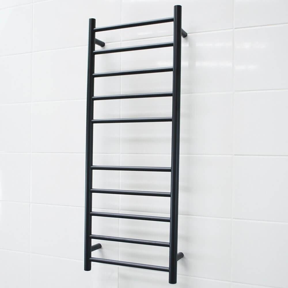 Radiant BRTR430 Heated Ladder 430x1100 Matte Black