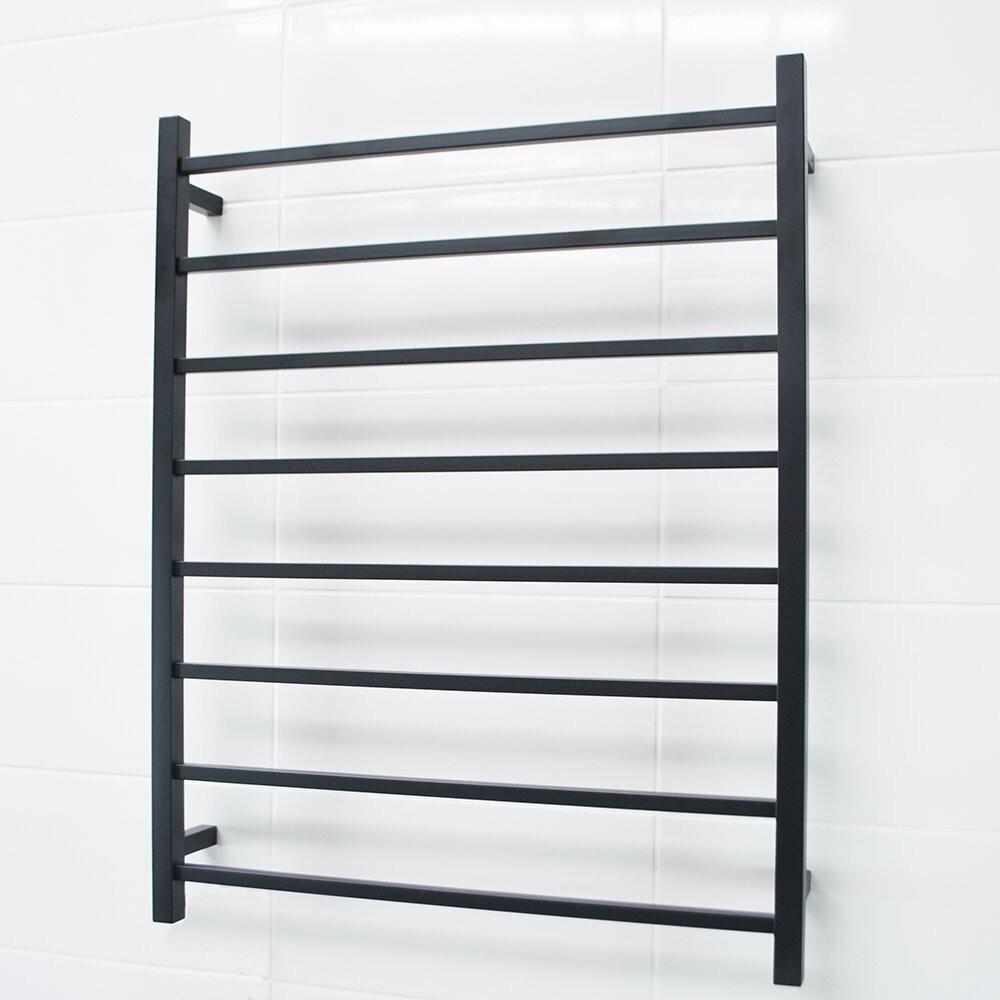 Radiant BSTR05 Square Heated Ladder 800 x 1000, Matte Black