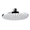 Collis Bakara Round Short-Tail Combo Shower Set, Chrome