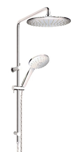 Collis Willow Round Full Combination Shower Set - Chrome