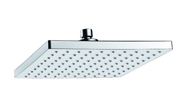 Bakara Large 260mm x 188mm Rectangular Shower Head, Chrome