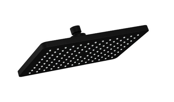 Bakara Rectangular Shower Head - Matte Black