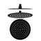 Bella Vista Round Shower Head 300mm - Black