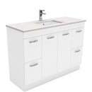 Dianne 1200mm Floor Standing Vanity Unit with Stone Top & Undermount Basin