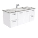 Dianne 1200mm Wall Hung Vanity Unit with Stone Top & Undermount Basin