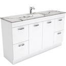 Dianne 1500mm Floor Standing Vanity Unit with Stone Top & Undermount Basin