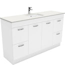 Dianne 1500mm Floor Standing Vanity Unit with Stone Top & Undermount Basin