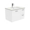 Dianne 750mm Wall Hung Vanity Unit with Stone Top & Undermount Basin