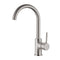 Dolce Gooseneck Sink Mixer - Brushed Nickel