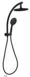 Nero Fresh Short Combination 250mm Overhead Shower Set - Matte Black