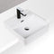 Essence Perugia Semi Recessed Basin 1th - White