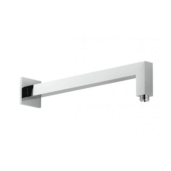 Metro Square Wall Mounted Shower Arm, Chrome