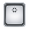 Franke Bell Single Top / Undermount Bowl BCX210-38