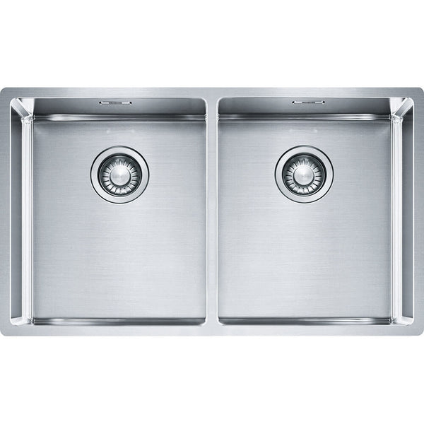 Franke Bolero Double Bowl Kitchen Sink - incl Accessories