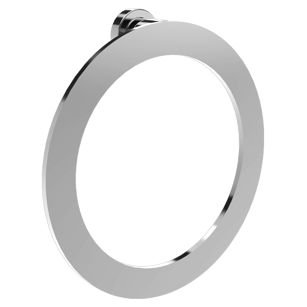 Gareth Ashton Premium Towel Ring - Chrome